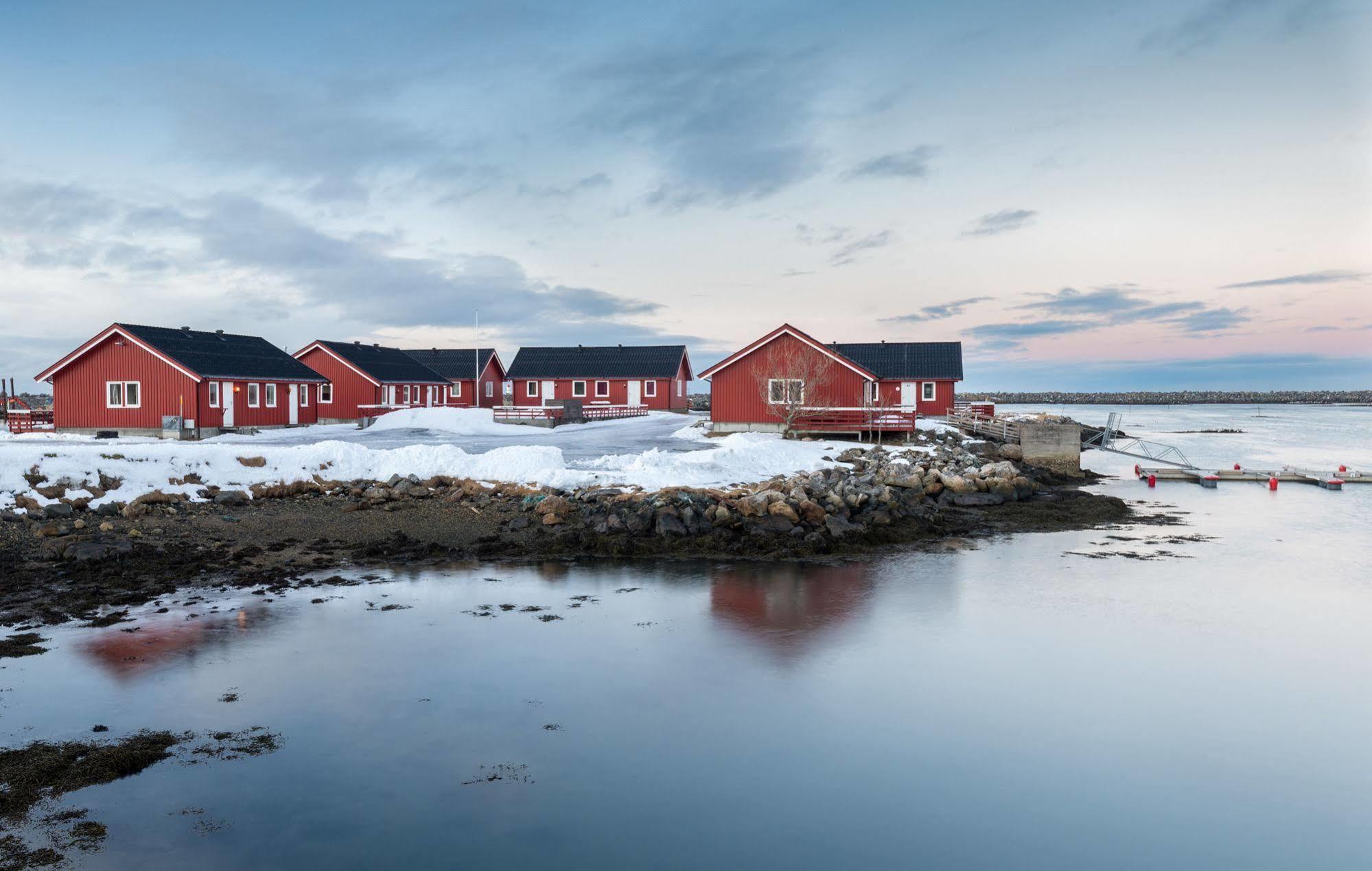 Lankanholmen Sea Cabins Andenes Dış mekan fotoğraf