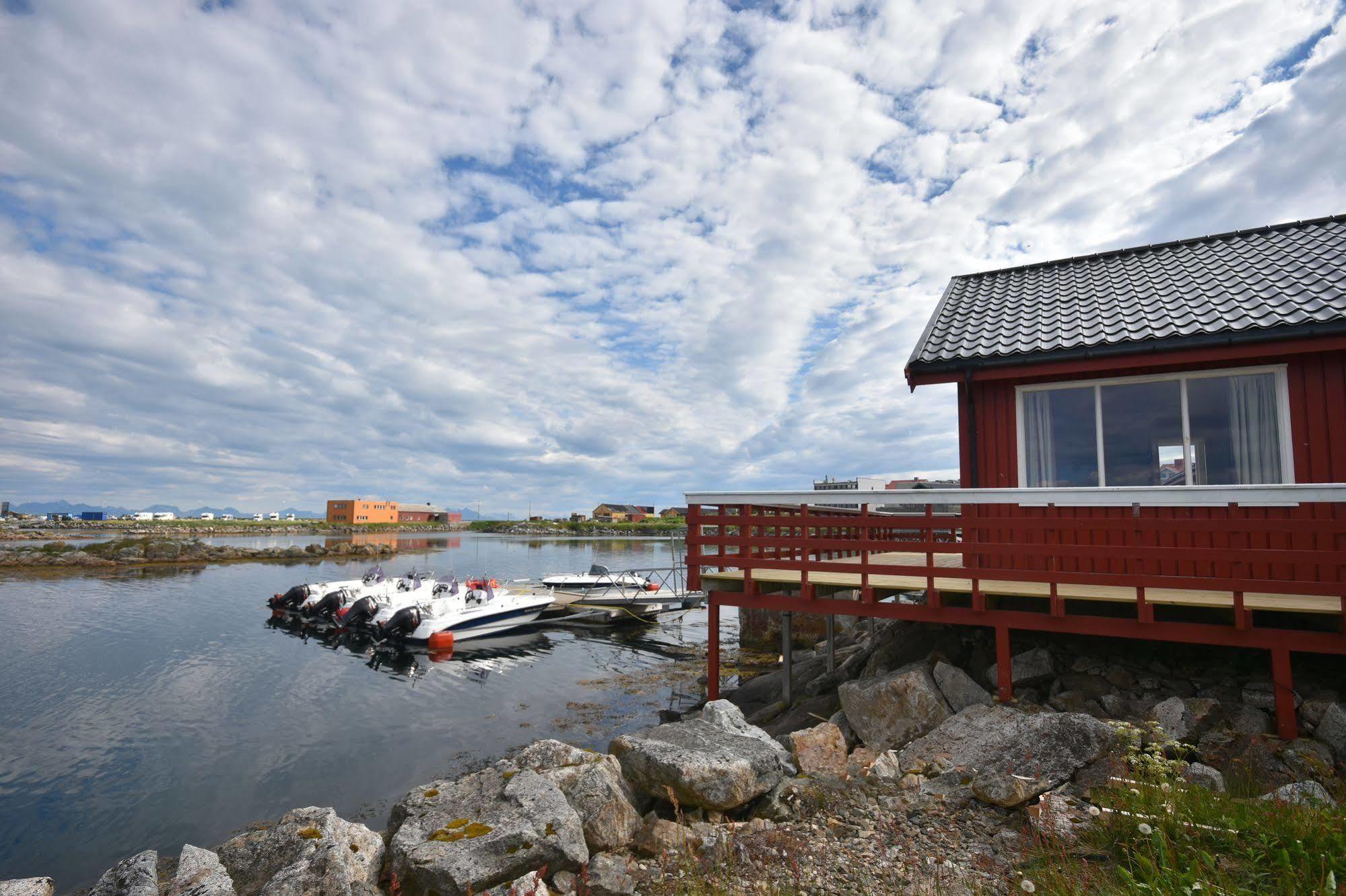 Lankanholmen Sea Cabins Andenes Dış mekan fotoğraf